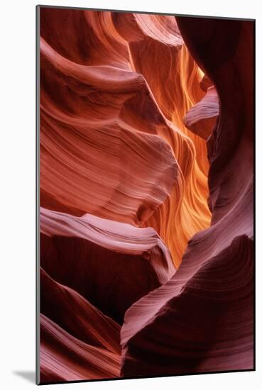 Antelope Canyon Abstract, Layers of Color-Vincent James-Mounted Photographic Print