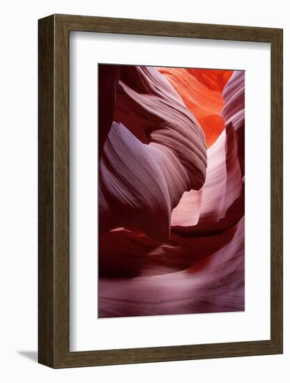 Antelope Canyon Abstract, Page Arizona Navajo-Vincent James-Framed Photographic Print