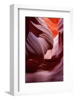 Antelope Canyon Abstract, Page Arizona Navajo-Vincent James-Framed Photographic Print