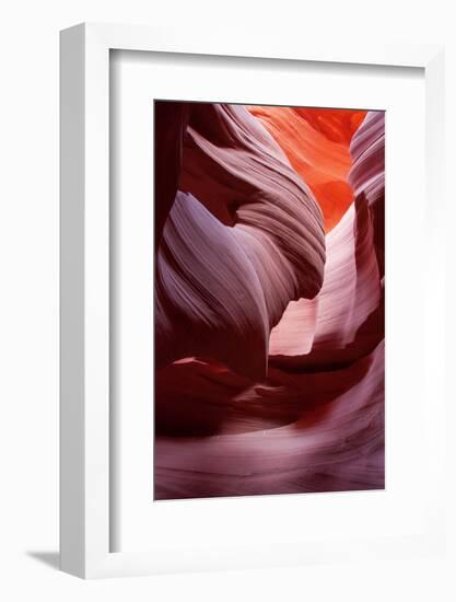 Antelope Canyon Abstract, Page Arizona Navajo-Vincent James-Framed Photographic Print