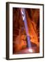 Antelope Canyon Arizona Light Beams on Navajo Land near Page-holbox-Framed Photographic Print