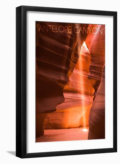 Antelope Canyon, Arizona-Lantern Press-Framed Art Print