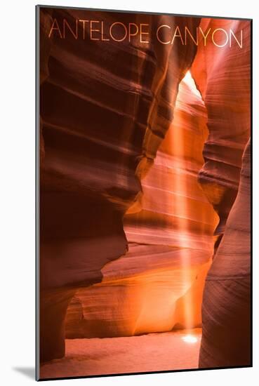 Antelope Canyon, Arizona-Lantern Press-Mounted Art Print