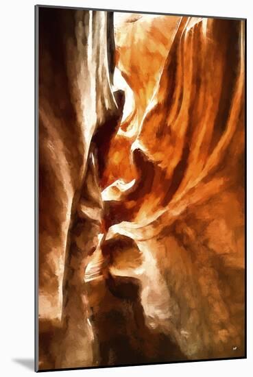 Antelope Canyon II-Philippe Hugonnard-Mounted Giclee Print