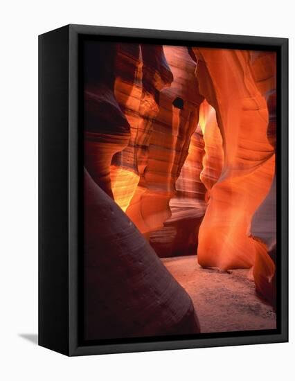 Antelope Canyon in Arizona - USA-Roland Gerth-Framed Stretched Canvas