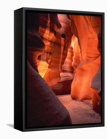 Antelope Canyon in Arizona - USA-Roland Gerth-Framed Stretched Canvas