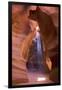 Antelope Canyon, Navajo Tribal Park, Arizona, USA-Charles Gurche-Framed Premium Photographic Print