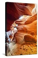 Antelope Canyon - Page - Arizona - United States-Philippe Hugonnard-Stretched Canvas