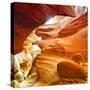 Antelope Canyon - Page - Arizona - United States-Philippe Hugonnard-Stretched Canvas