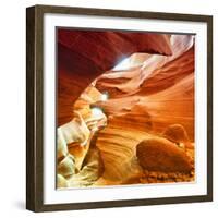 Antelope Canyon - Page - Arizona - United States-Philippe Hugonnard-Framed Photographic Print