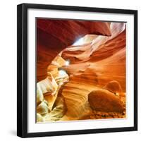 Antelope Canyon - Page - Arizona - United States-Philippe Hugonnard-Framed Photographic Print