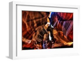 Antelope Canyon Page AZ USA-null-Framed Art Print