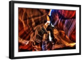 Antelope Canyon Page AZ USA-null-Framed Art Print