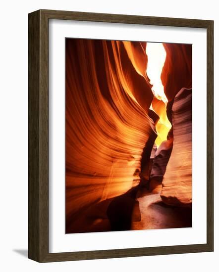 Antelope Canyon Silhouettes in Page, Arizona, USA-Bill Bachmann-Framed Photographic Print