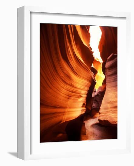 Antelope Canyon Silhouettes in Page, Arizona, USA-Bill Bachmann-Framed Photographic Print