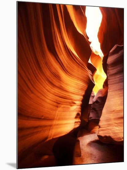 Antelope Canyon Silhouettes in Page, Arizona, USA-Bill Bachmann-Mounted Photographic Print