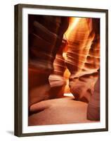 Antelope Canyon Silhouettes in Page, Arizona, USA-Bill Bachmann-Framed Premium Photographic Print