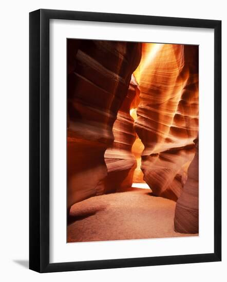 Antelope Canyon Silhouettes in Page, Arizona, USA-Bill Bachmann-Framed Photographic Print