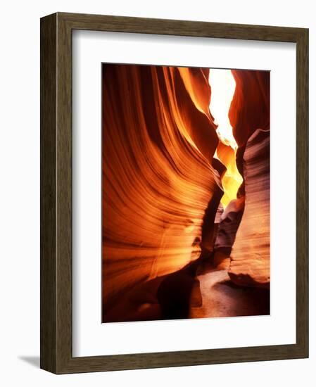 Antelope Canyon Silhouettes in Page, Arizona, USA-Bill Bachmann-Framed Photographic Print