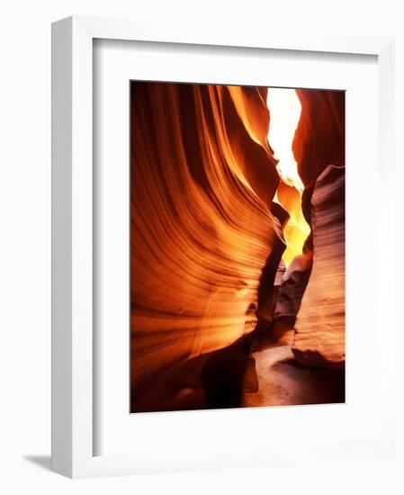 Antelope Canyon Silhouettes in Page, Arizona, USA-Bill Bachmann-Framed Photographic Print