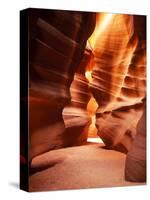 Antelope Canyon Silhouettes in Page, Arizona, USA-Bill Bachmann-Stretched Canvas