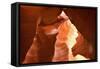 Antelope Canyon Swirling Navajo Sandstone-null-Framed Stretched Canvas