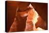 Antelope Canyon Swirling Navajo Sandstone-null-Stretched Canvas