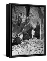 Antelope Ruin - Canon del Muerto-Edward S. Curtis-Framed Stretched Canvas