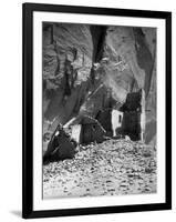 Antelope Ruin - Canon del Muerto-Edward S. Curtis-Framed Photographic Print