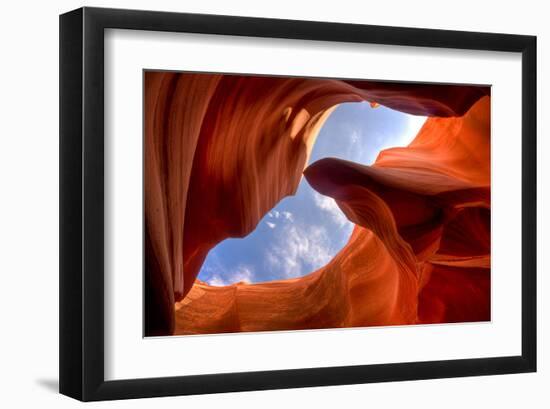 Antelope Slot Canyon Arizona-null-Framed Art Print