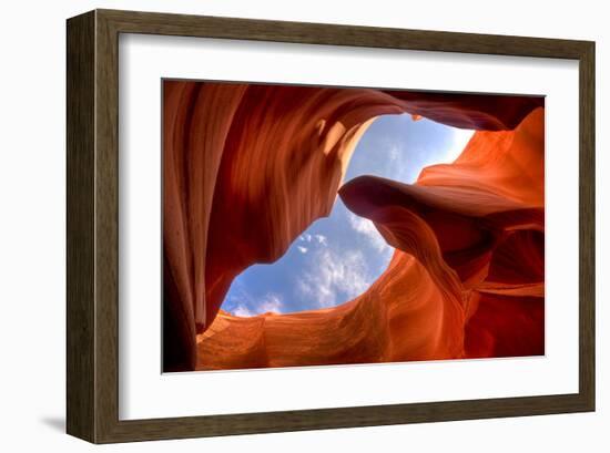 Antelope Slot Canyon Arizona-null-Framed Art Print