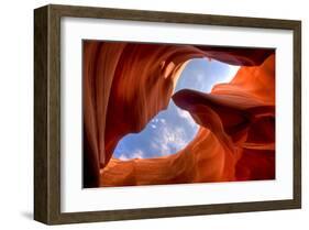 Antelope Slot Canyon Arizona-null-Framed Art Print