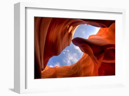 Antelope Slot Canyon Arizona-null-Framed Art Print