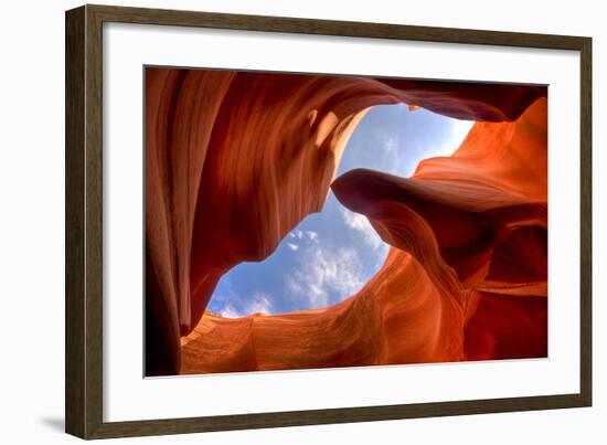 Antelope Slot Canyon Arizona-null-Framed Art Print