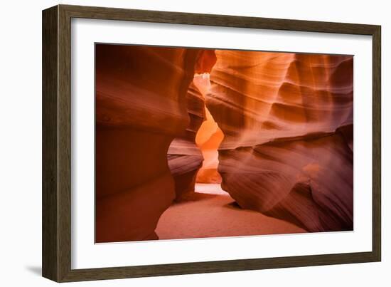 Antelope Slot Canyon in Arizona-Paul Brady-Framed Photographic Print