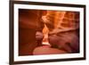 Antelope Slot Canyon in Arizona-Paul Brady-Framed Photographic Print