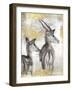 Antelope-Dina Peregojina-Framed Art Print