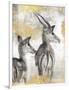 Antelope-Dina Peregojina-Framed Art Print