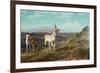 Antelope-Albert Bierstadt-Framed Giclee Print