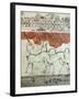 Antelopes, Akrotiri Fresco, Thera-null-Framed Giclee Print