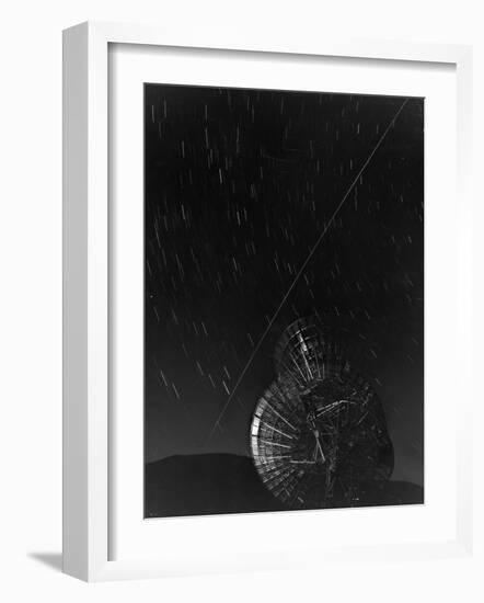 Antenna Bouncing First Message Off Echo I Satellite-Grey Villet-Framed Photographic Print