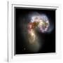 Antennae Galaxies, HST Image-null-Framed Photographic Print