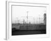 Antennas on New York Rooftops-null-Framed Photographic Print