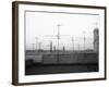 Antennas on New York Rooftops-null-Framed Photographic Print