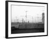 Antennas on New York Rooftops-null-Framed Photographic Print