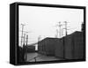 Antennas on Rooftop-Philip Gendreau-Framed Stretched Canvas