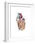 Anterior View of the Human Heart-null-Framed Art Print