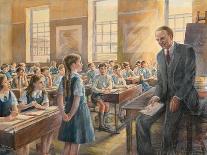 Arcadia School, Pretoria Sa, 1946 (Pastel and Watercolour)-Anthea Durose-Giclee Print