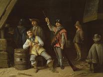 A Soldier Cleaning a Musket-Anthonie (1601-73) Palamedesz-Giclee Print