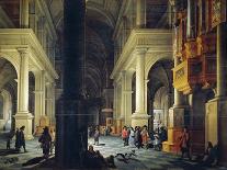 Interior of the Laurenskerk at Rotterdam, 1662-Anthonie de Lorme-Framed Giclee Print